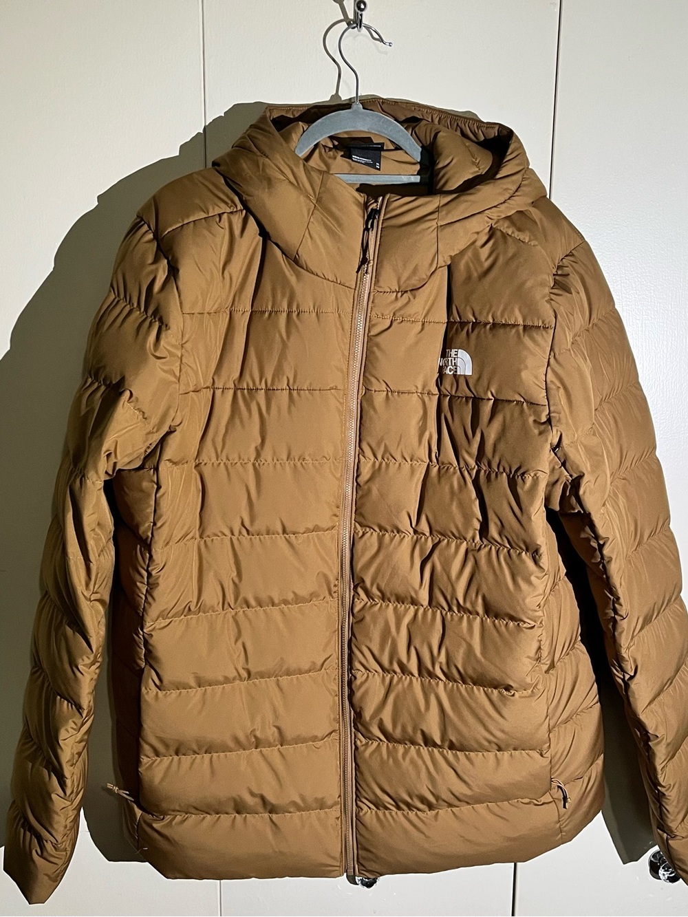 The North Face Men’s Hooded Puffer Jacket - Brown